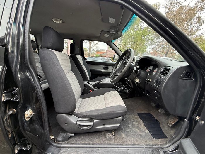 2011 Nissan Navara ST-R D22 MY10 4X4 Midnight Black