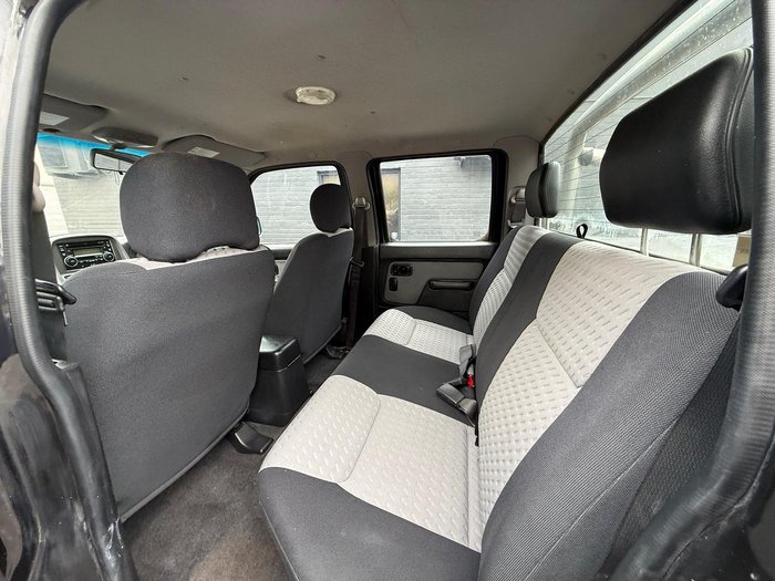2011 Nissan Navara ST-R D22 MY10 4X4 Black
