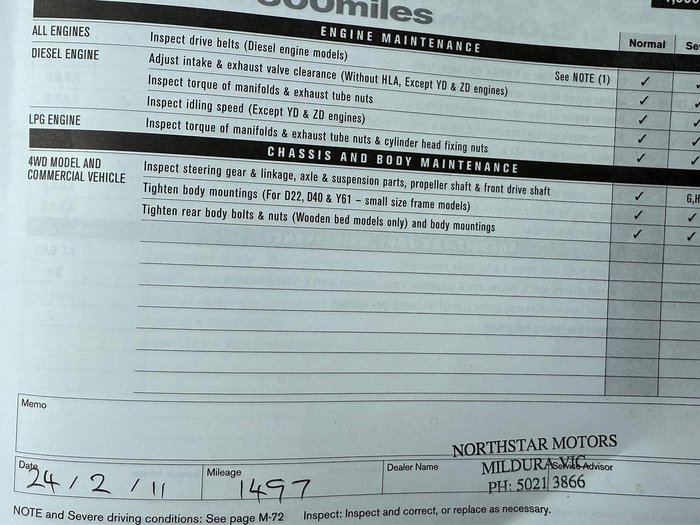 2011 Nissan Navara ST-R D22 MY10 4X4 Midnight Black