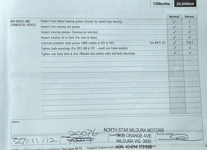 2011 Nissan Navara ST-R D22 MY10 4X4 Midnight Black