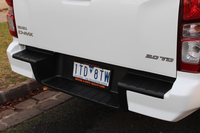 2020 Isuzu D-MAX SX High Ride MY21 4x2 Mineral White