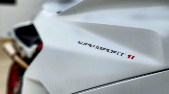 2018 Ducati SuperSport S Supersport White