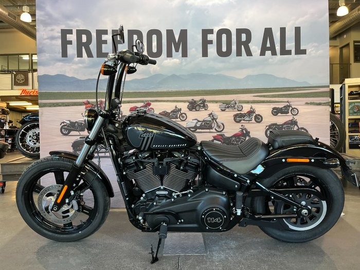 2024 Harley-davidson FXBBS STREET BOB (114) Vivid Black