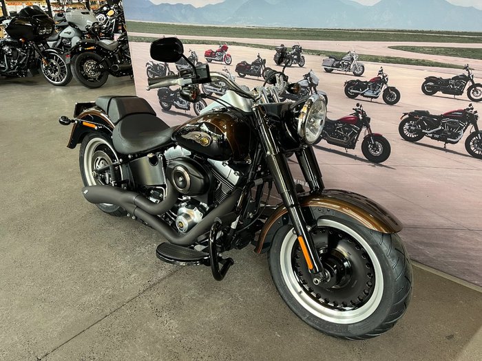2013 Harley-davidson FLSTFB FAT BOY LO 110th ANN BRONZE / ANV BLACK