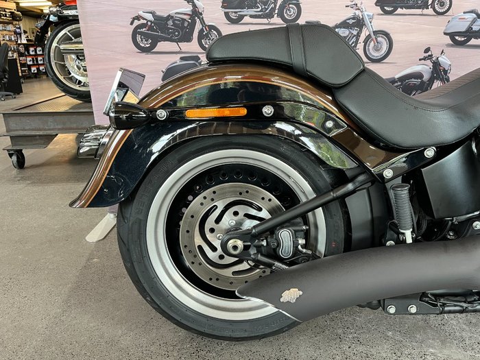 2013 Harley-davidson FLSTFB FAT BOY LO 110th ANN BRONZE / ANV BLACK
