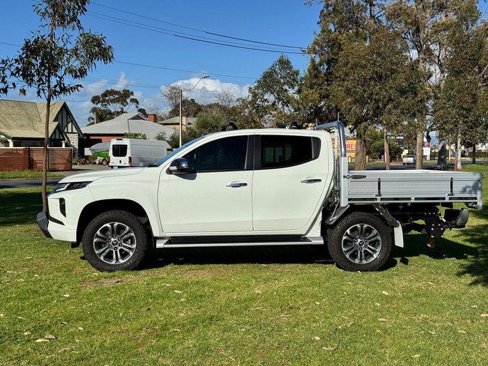 2019 Mitsubishi Triton GLS Premium MR MY20 4X4 Dual Range White