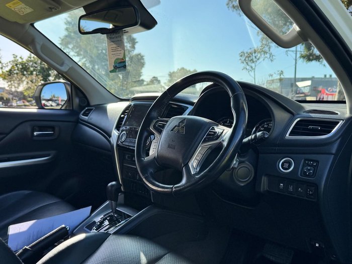 2019 Mitsubishi Triton GLS Premium MR MY20 4X4 Dual Range White