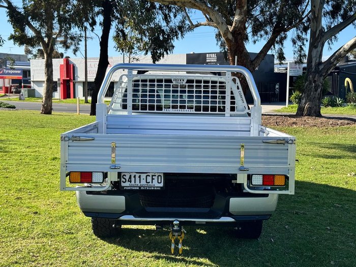 2019 Mitsubishi Triton GLS Premium MR MY20 4X4 Dual Range White