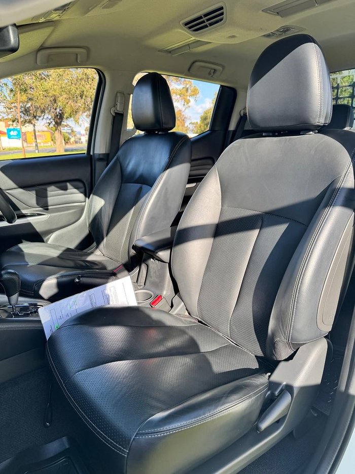 2019 Mitsubishi Triton GLS Premium MR MY20 4X4 Dual Range White