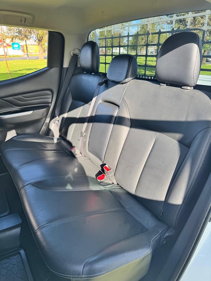 2019 Mitsubishi Triton GLS Premium MR MY20 4X4 Dual Range White