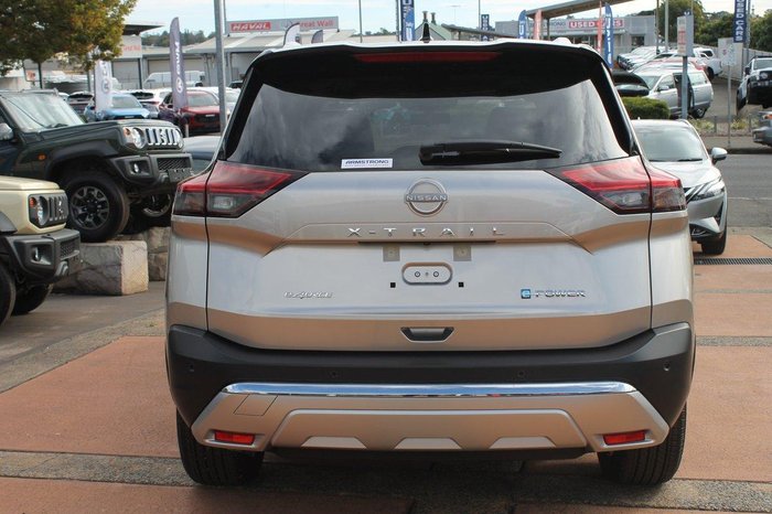 2025 Nissan X-TRAIL Ti e-POWER T33 MY25 Four Wheel Drive Champagne Silver/Black Roof