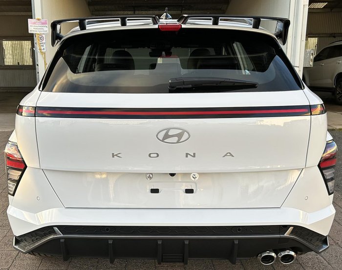2025 Hyundai Kona N Line SX2.V2 MY25 Atlas White