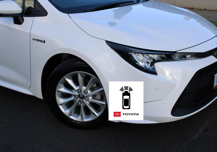 2021 Toyota Corolla Ascent Sport Hybrid ZWE211R Glacier White