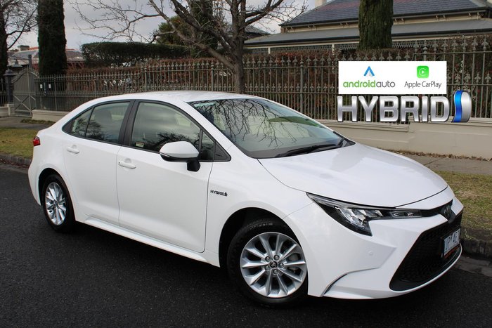 2021 Toyota Corolla Ascent Sport Hybrid ZWE211R Glacier White