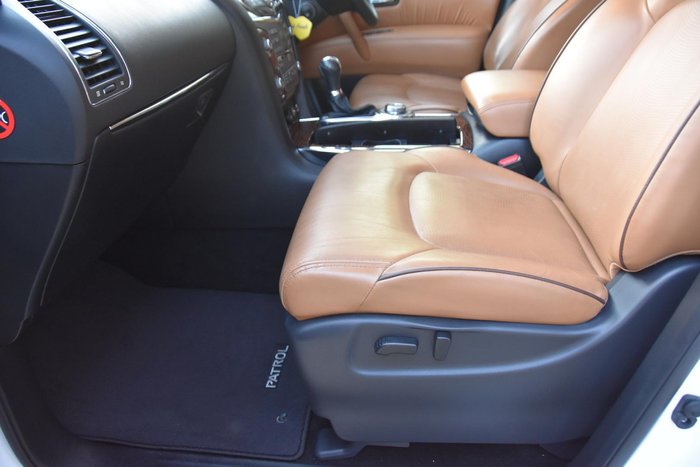 2022 Nissan Patrol Ti-L Y62 MY22 4X4 Dual Range Moonstone White