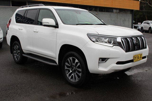 2023 Toyota Landcruiser Prado VX GDJ150R 4X4 Dual Range White