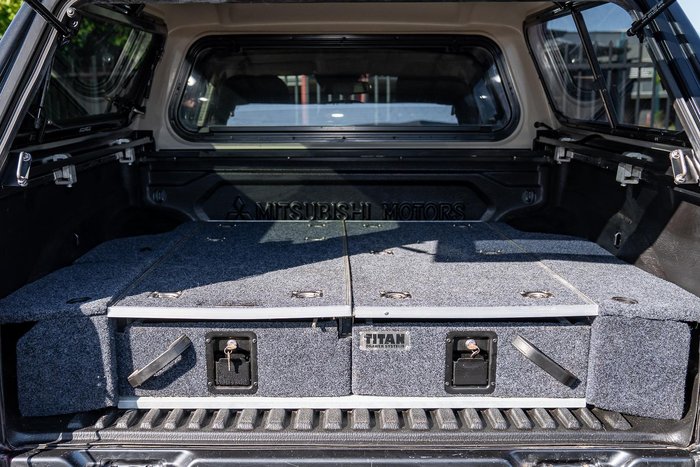 2019 Mitsubishi Triton GLS Premium MR MY20 4X4 Dual Range Graphite Grey