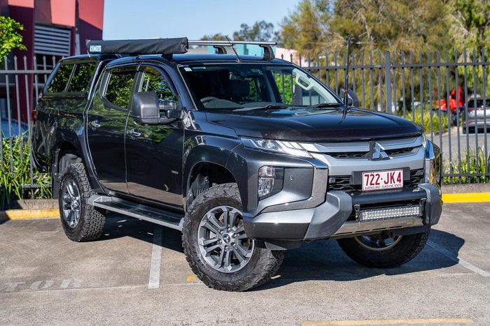 2019 Mitsubishi Triton GLS Premium MR MY20 4X4 Dual Range Graphite Grey