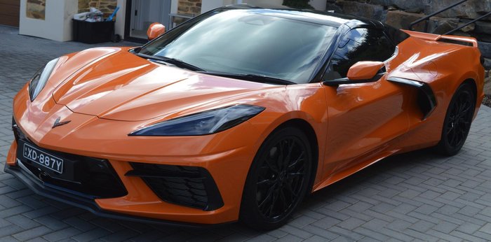 2024 Chevrolet Corvette Stingray 2LT C8 MY24 Amplify Orange