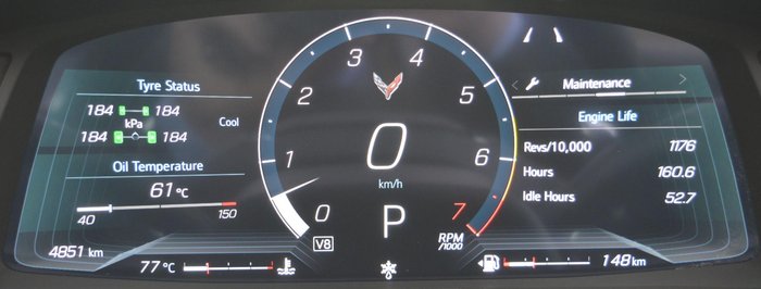 2024 Chevrolet Corvette Stingray 2LT C8 MY24 Amplify Orange
