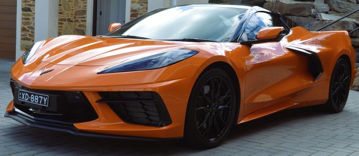 2024 Chevrolet Corvette Stingray 2LT C8 MY24 Amplify Orange