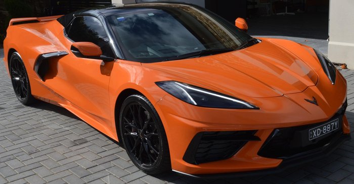 2024 Chevrolet Corvette Stingray 2LT C8 MY24 Amplify Orange