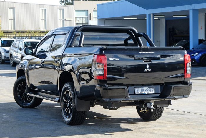 2020 Mitsubishi Triton GSR MR MY20 4X4 Dual Range Black Mica