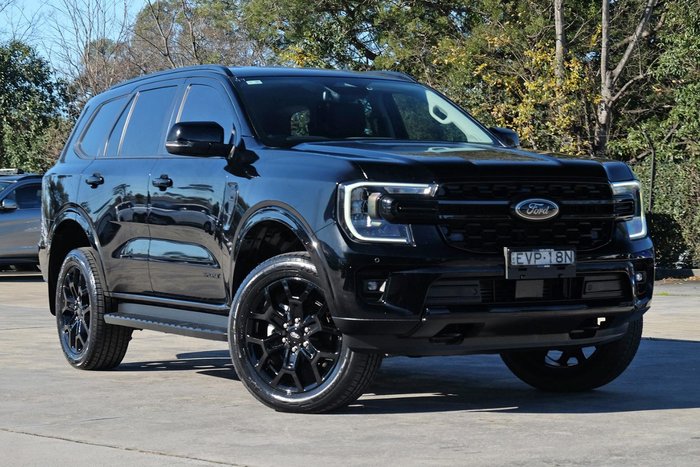 2022 Ford Everest Sport MY22 4X4 Dual Range Shadow Black