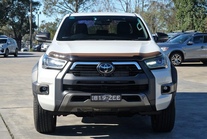 2022 Toyota Hilux Rogue GUN126R 4X4 Dual Range White
