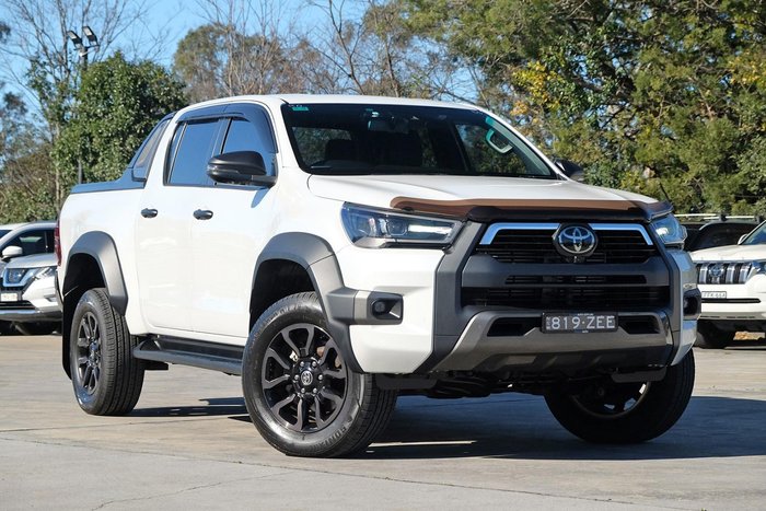 2022 Toyota Hilux Rogue GUN126R 4X4 Dual Range White