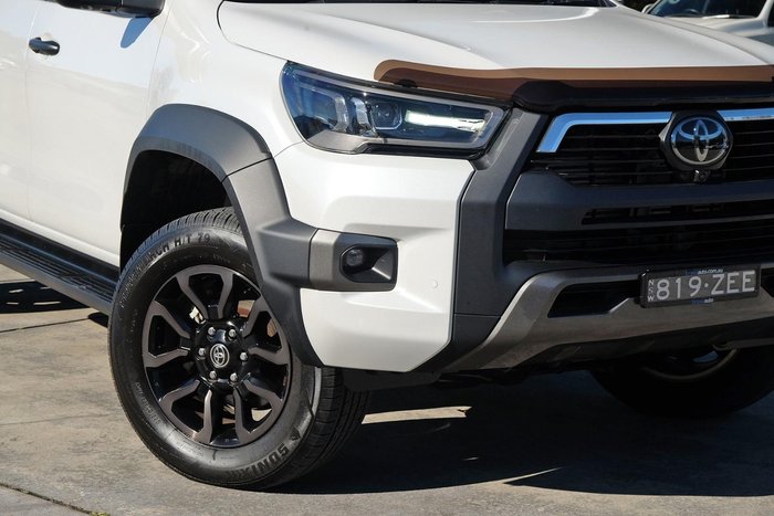2022 Toyota Hilux Rogue GUN126R 4X4 Dual Range White