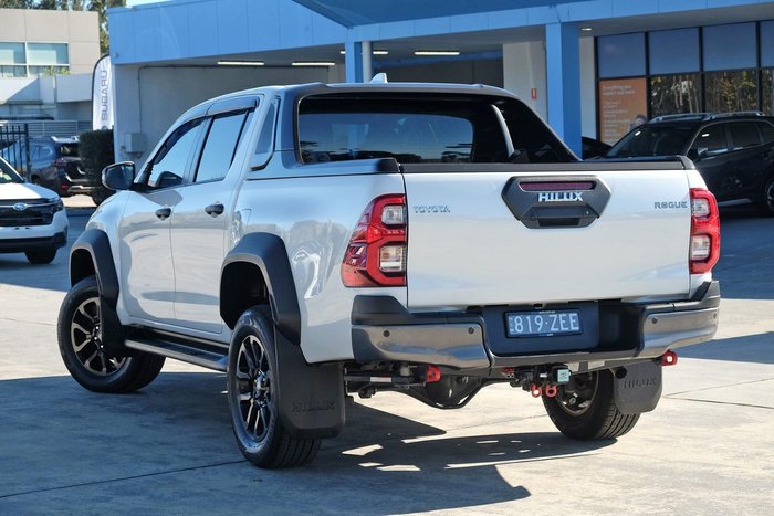 2022 Toyota Hilux Rogue GUN126R 4X4 Dual Range White