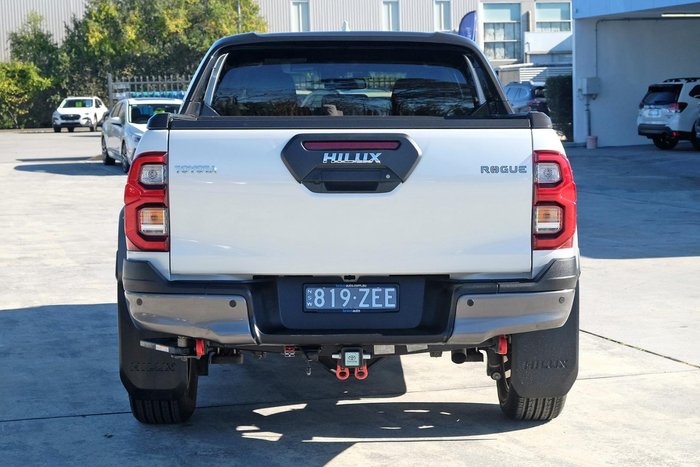 2022 Toyota Hilux Rogue GUN126R 4X4 Dual Range White
