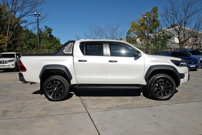 2022 Toyota Hilux Rogue GUN126R 4X4 Dual Range White