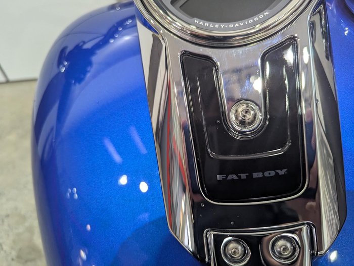 2025 Harley-Davidson Fat Boy 117 (FLFB) Softail Blue