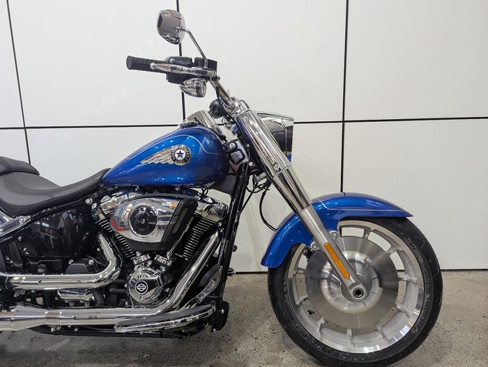 2025 Harley-Davidson Fat Boy 117 (FLFB) Softail Blue