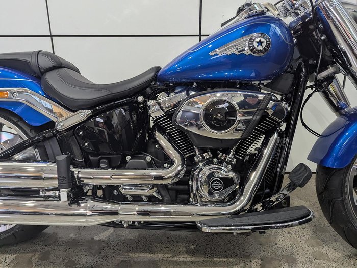 2025 Harley-Davidson Fat Boy 117 (FLFB) Softail Blue