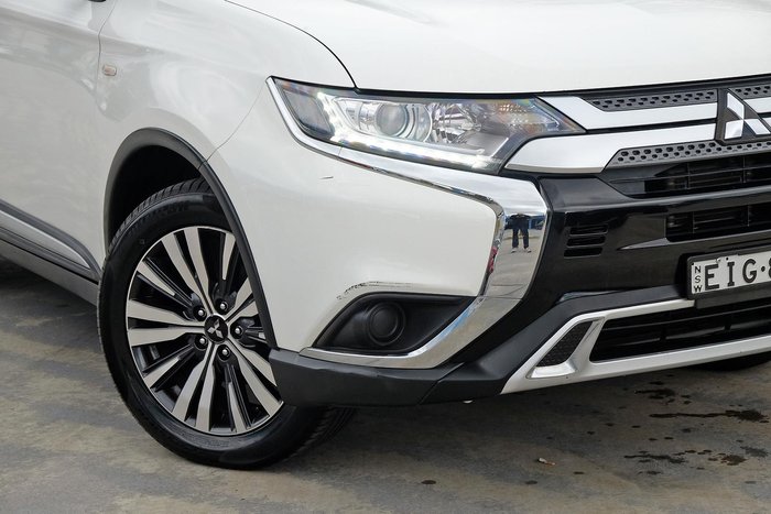 2019 Mitsubishi Outlander ES ZL MY19 AWD White