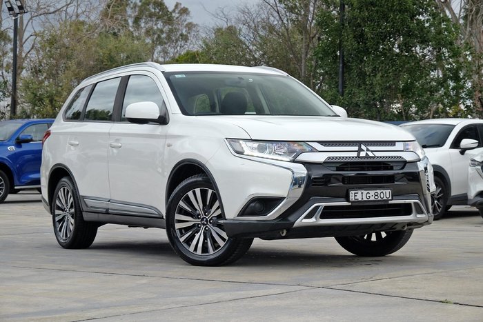 2019 Mitsubishi Outlander ES ZL MY19 AWD White