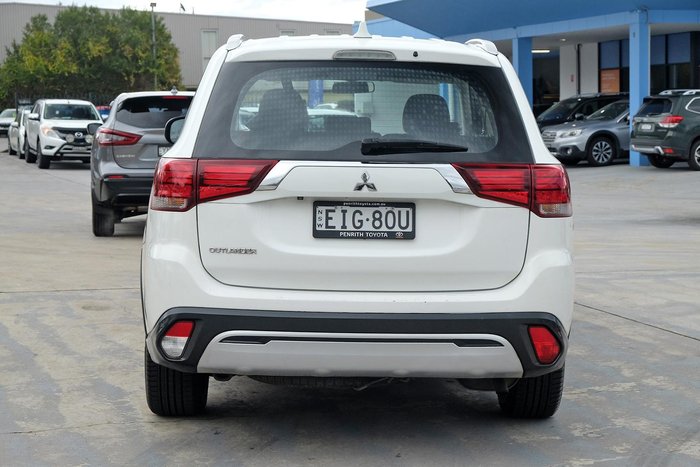 2019 Mitsubishi Outlander ES ZL MY19 AWD White