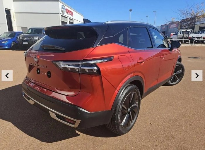 2025 Nissan QASHQAI Ti J12 MY25 Fuji Sunset Red with Onyx Black Roof