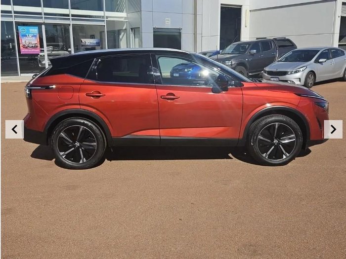 2025 Nissan QASHQAI Ti J12 MY25 Fuji Sunset Red with Onyx Black Roof