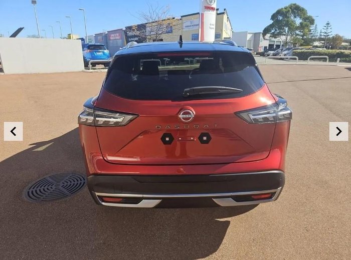 2025 Nissan QASHQAI Ti J12 MY25 Fuji Sunset Red with Onyx Black Roof