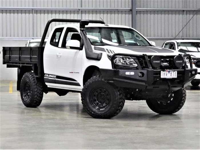 2016 Holden Colorado LS RG MY17 4X4 Dual Range Summit White