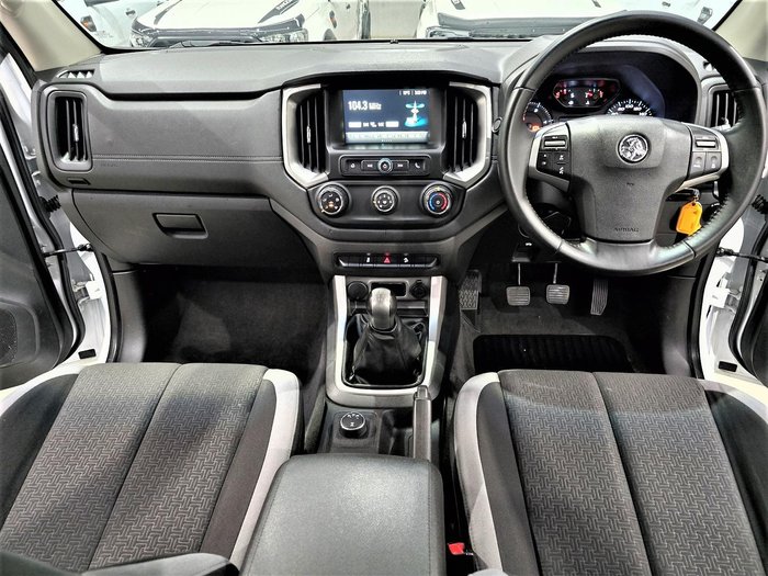 2016 Holden Colorado LS RG MY17 4X4 Dual Range Summit White