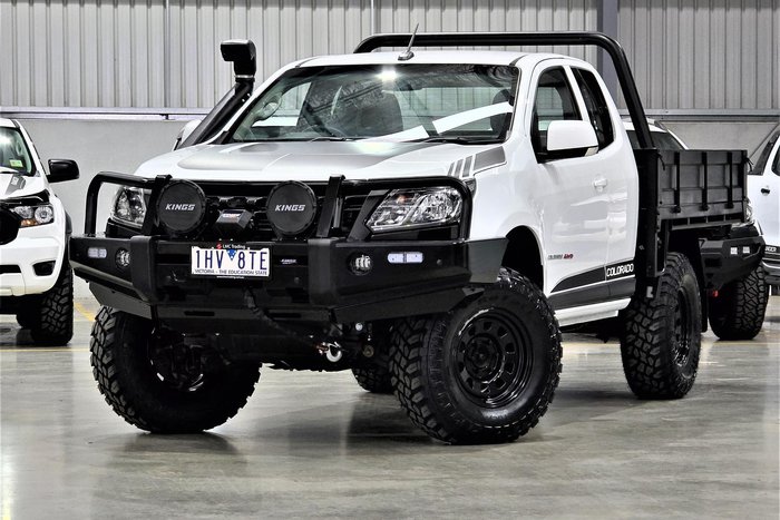 2016 Holden Colorado LS RG MY17 4X4 Dual Range Summit White