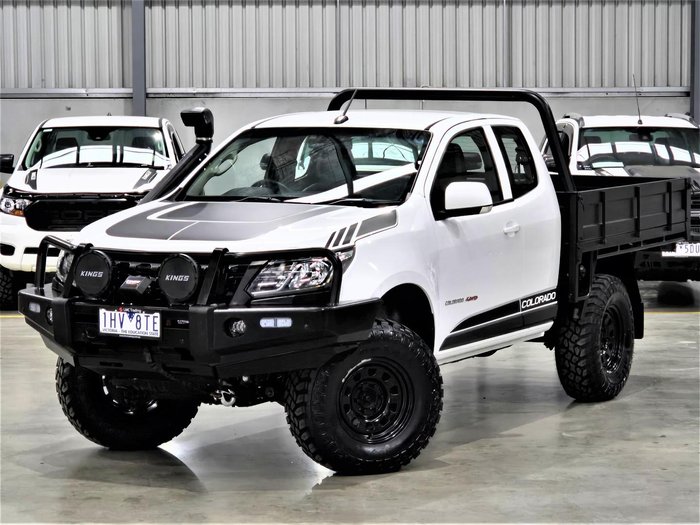 2016 Holden Colorado LS RG MY17 4X4 Dual Range Summit White