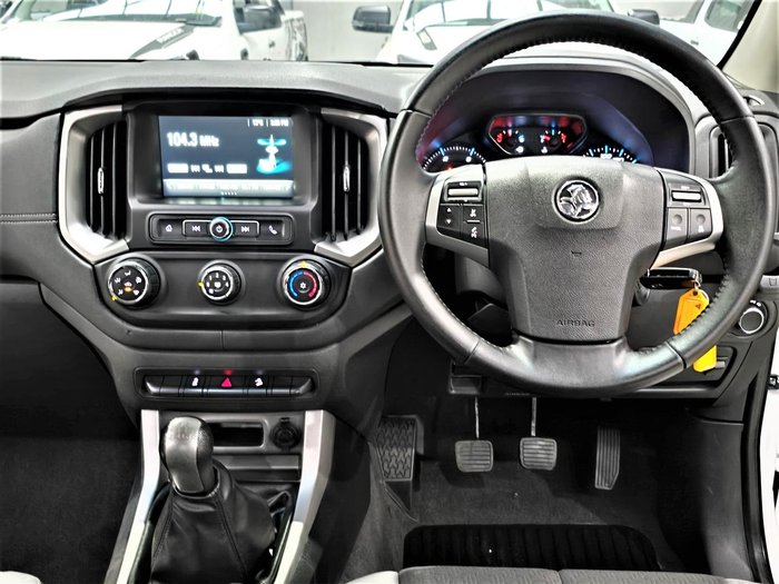 2016 Holden Colorado LS RG MY17 4X4 Dual Range Summit White