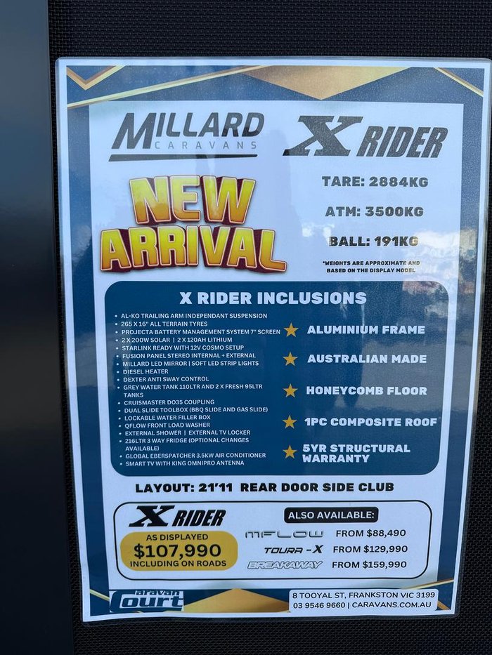 2025 Millard X-Rider