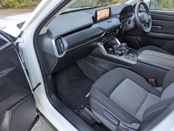2024 Mazda CX-80 G40e Pure KL AWD Rhodium White